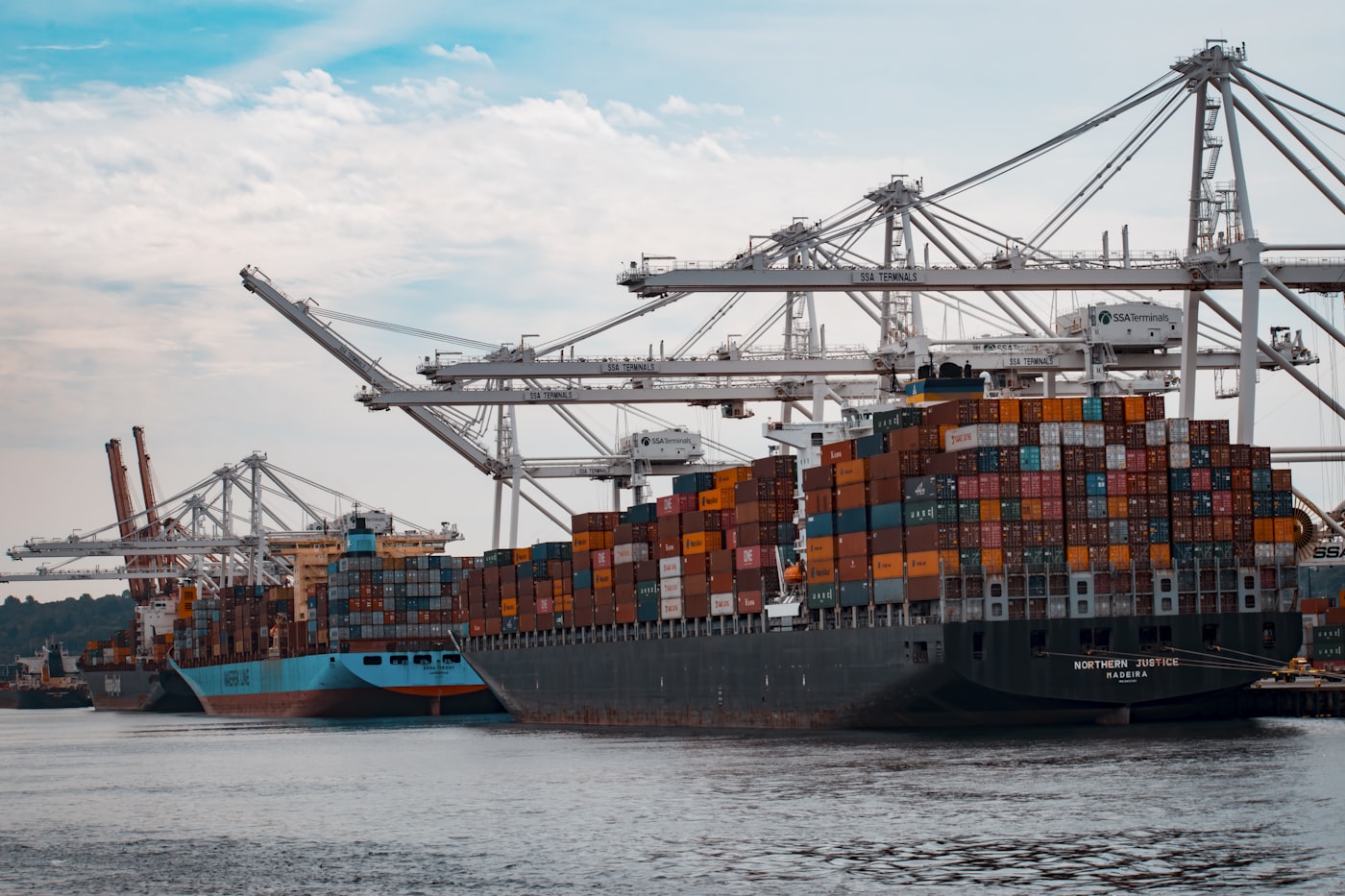Port drayage cranes